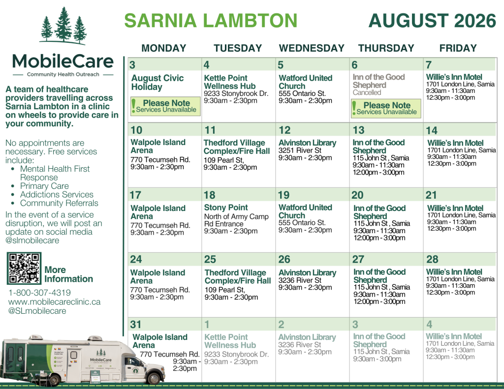 SLMobileCare Calendar Aug2026